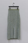 SWAYING/KNIT rear slit straight skirt SW211XZ28